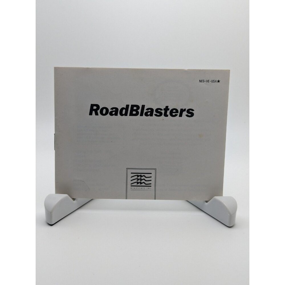RoadBlasters (NES Nintendo, 1990) Authentic Manual Booklet Only